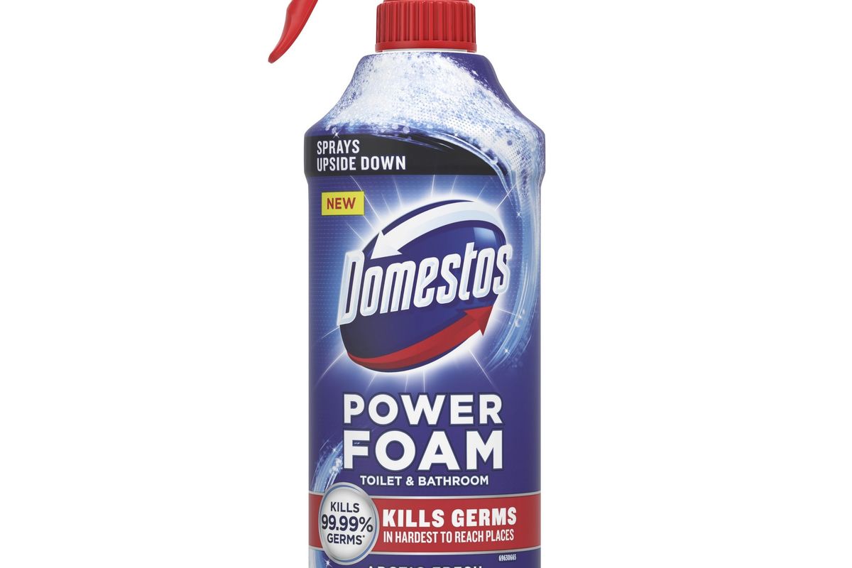 Domestos launches first-to-market 360 degree power foam spray