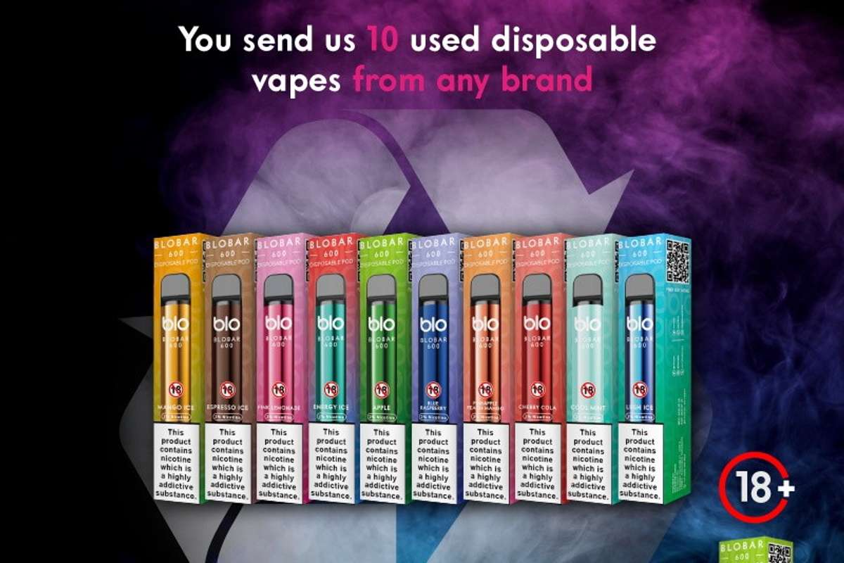Disposable vape brand Blo Bar launches recycling scheme | Asian Trader Disposable vape brand Blo Bar launches recycling scheme | Asian Trader