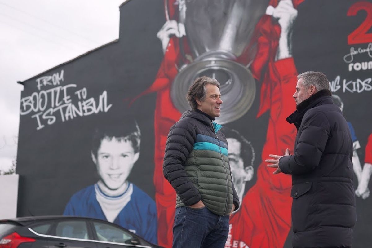 Jamie Carragher, John Bishop support  Quorn on Merseyside Derby Day