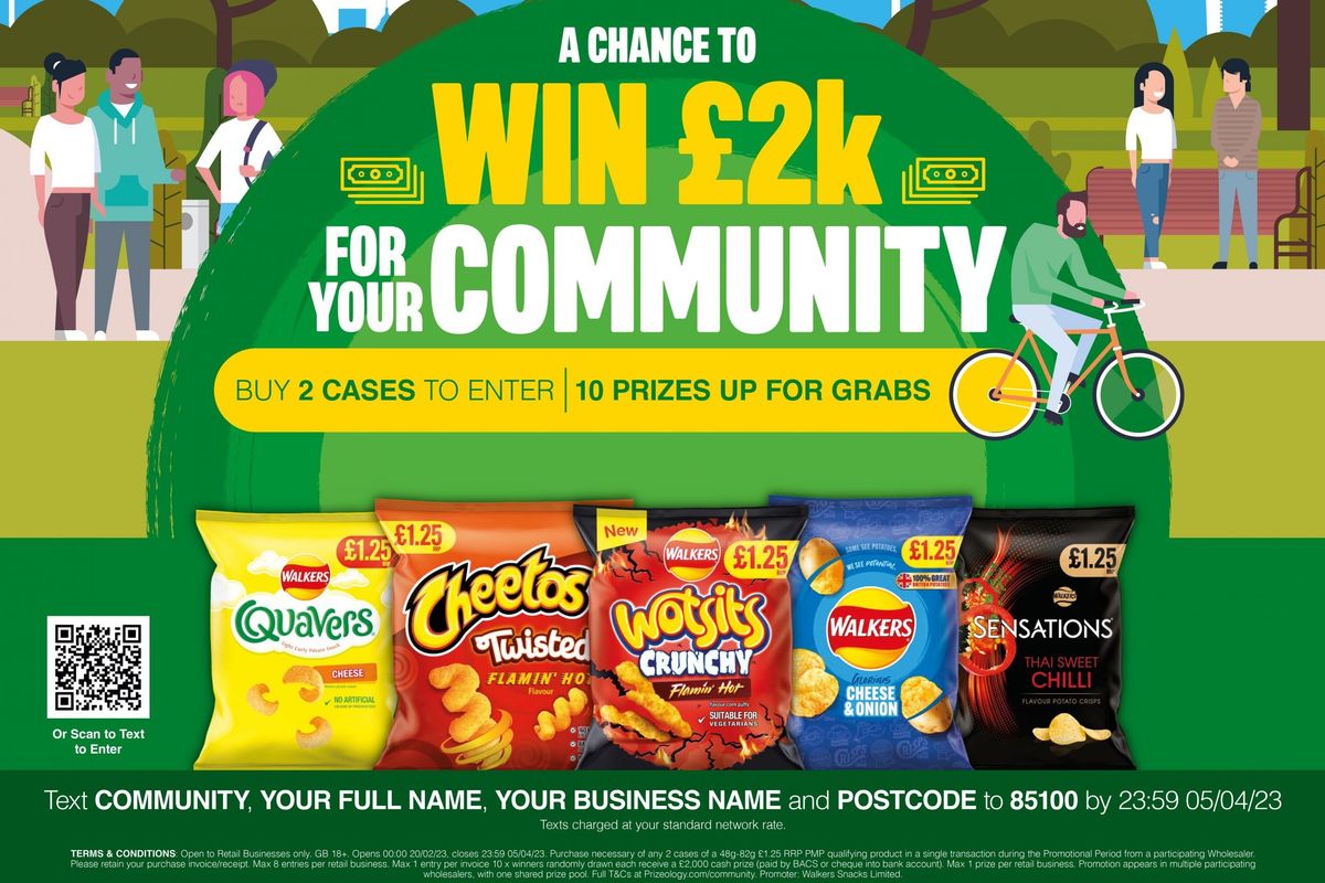 Walkers helps retailers give back to local communities for second year