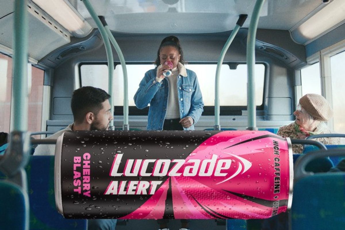 Talking Cans: new look and campaign for Lucozade’s high caffeine stimulation brand