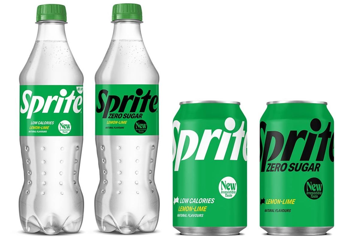 Sprite gets new taste and a new look