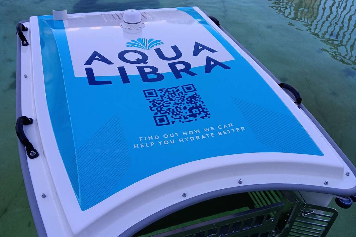 Britvic-owned Aqua Libra launches London's first WasteShark