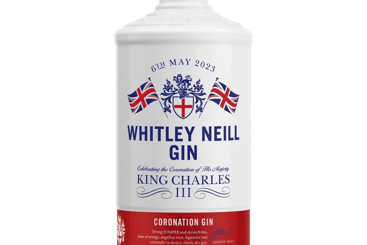 Whitley Neill launches limited edition gin bottle for coronation