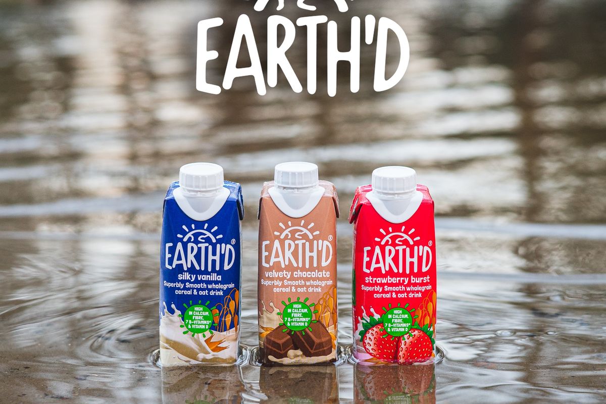 Earth’d wholegrain cereal and oat drink launches