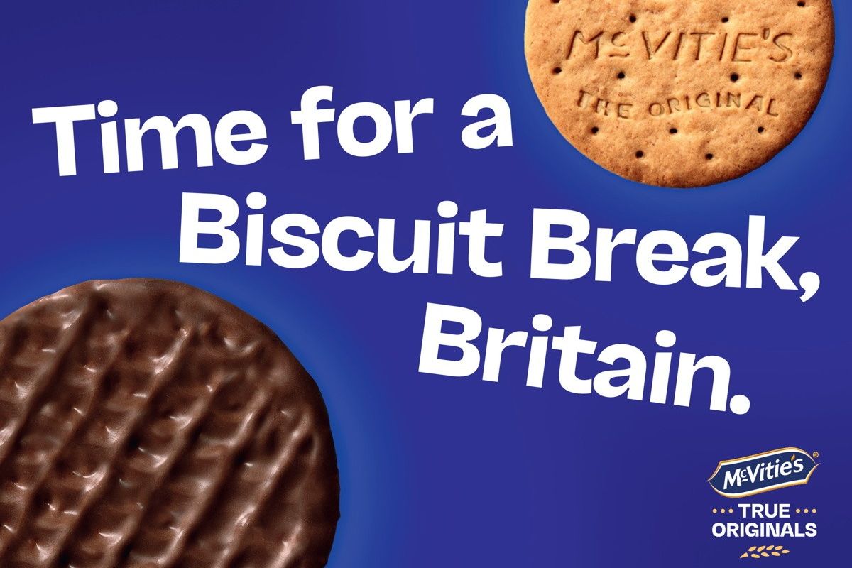 McVitie’s urges Brits to ‘Bring Back the Biscuit Break’ in major marketing push