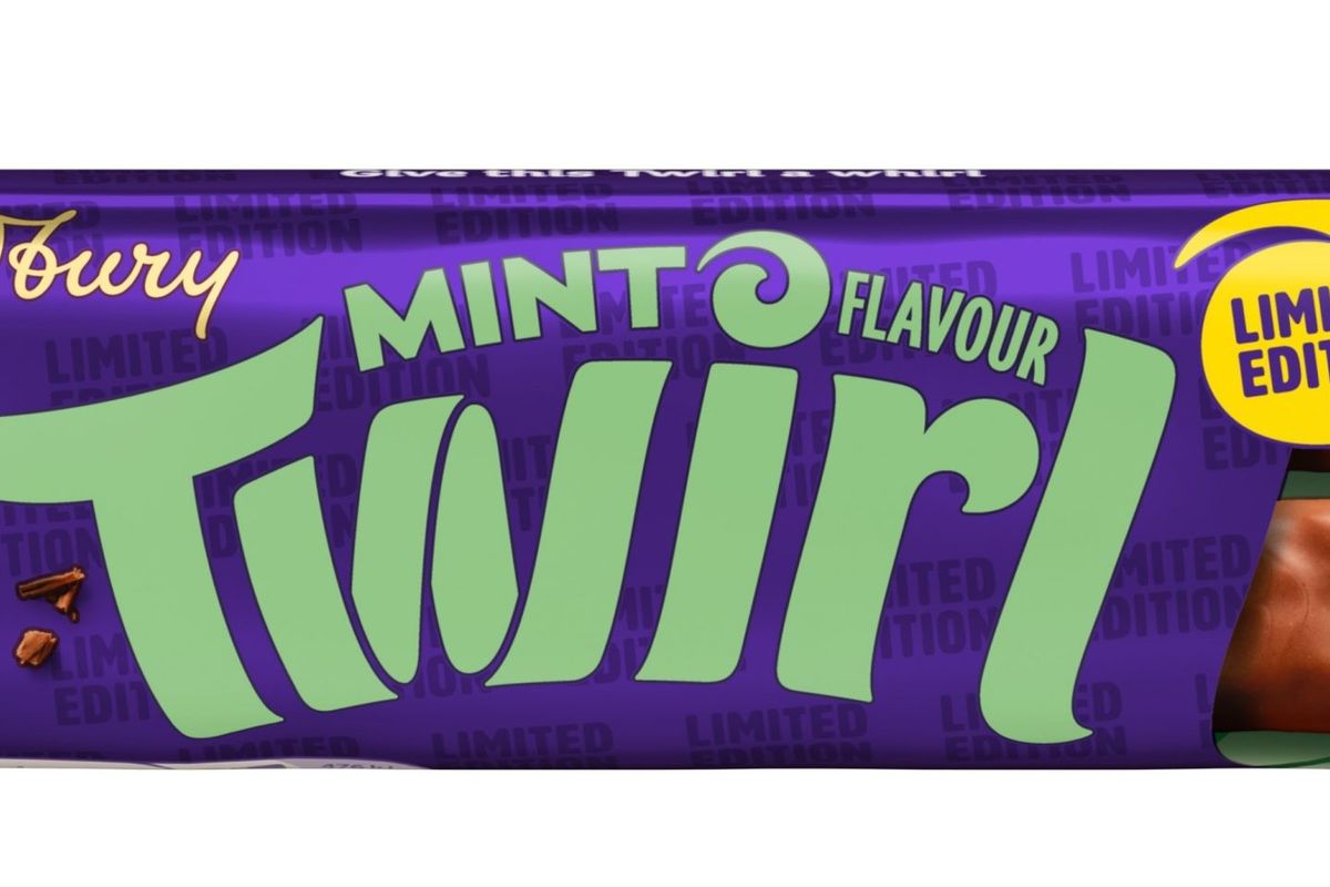 It was mint to be! Cadbury unwraps limited-edition Twirl flavour