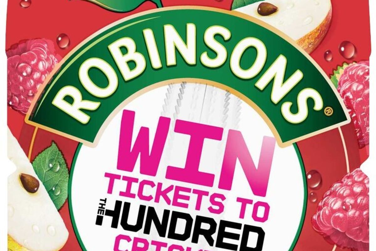 Robinsons ready to drink’s on-pack promotion with The Hundred returns