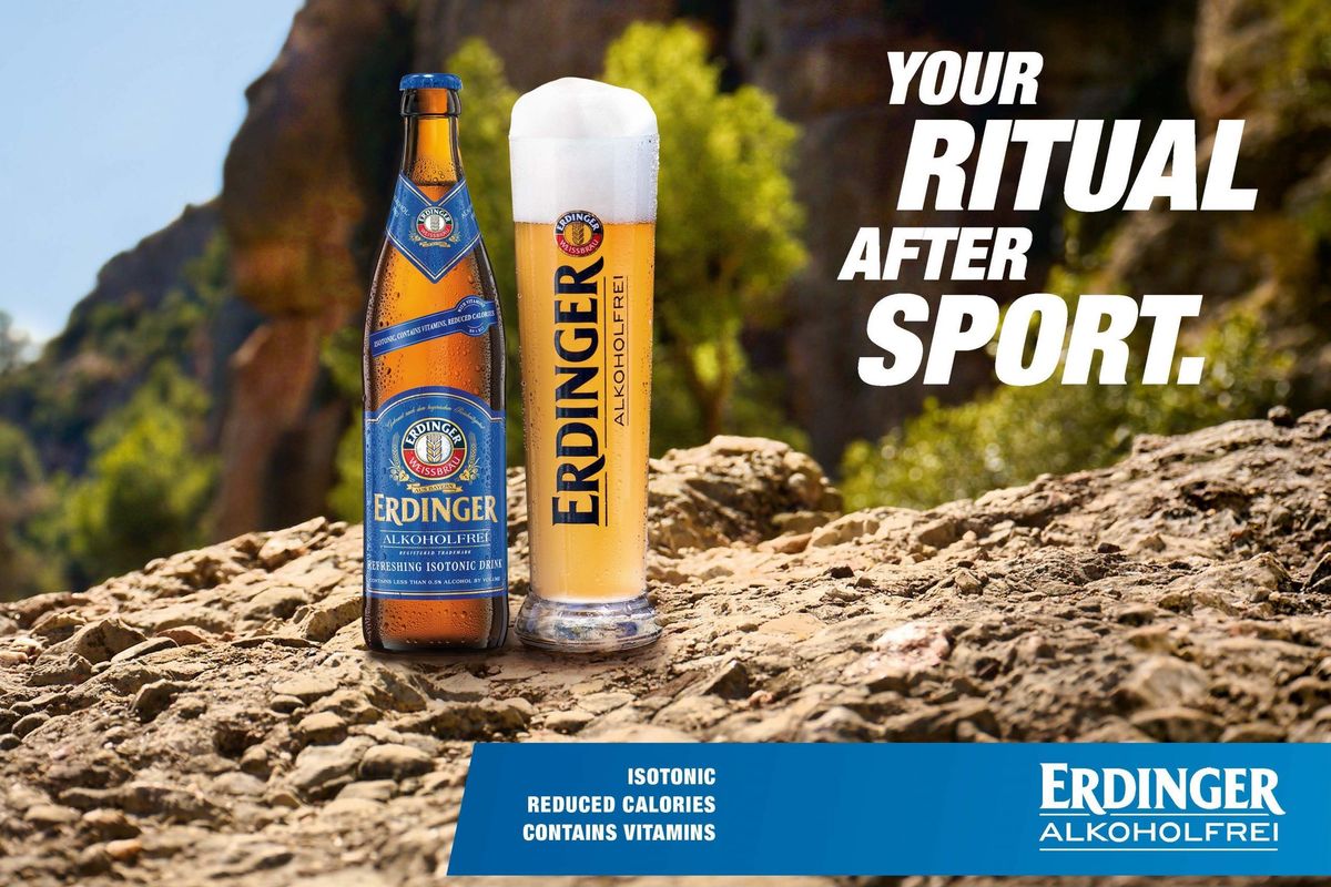 Erdinger Alkoholfrei launches promo to support sporting rituals campaign