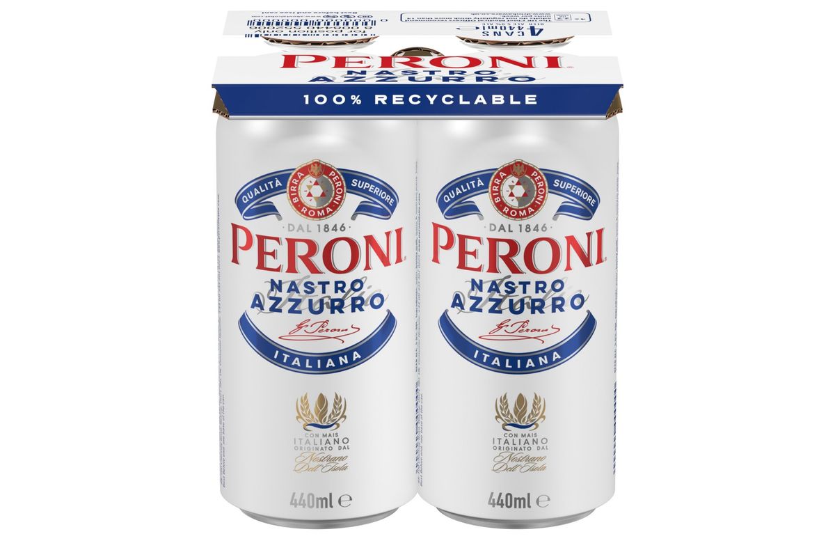 Peroni Nastro Azzurro new 440ml multipack