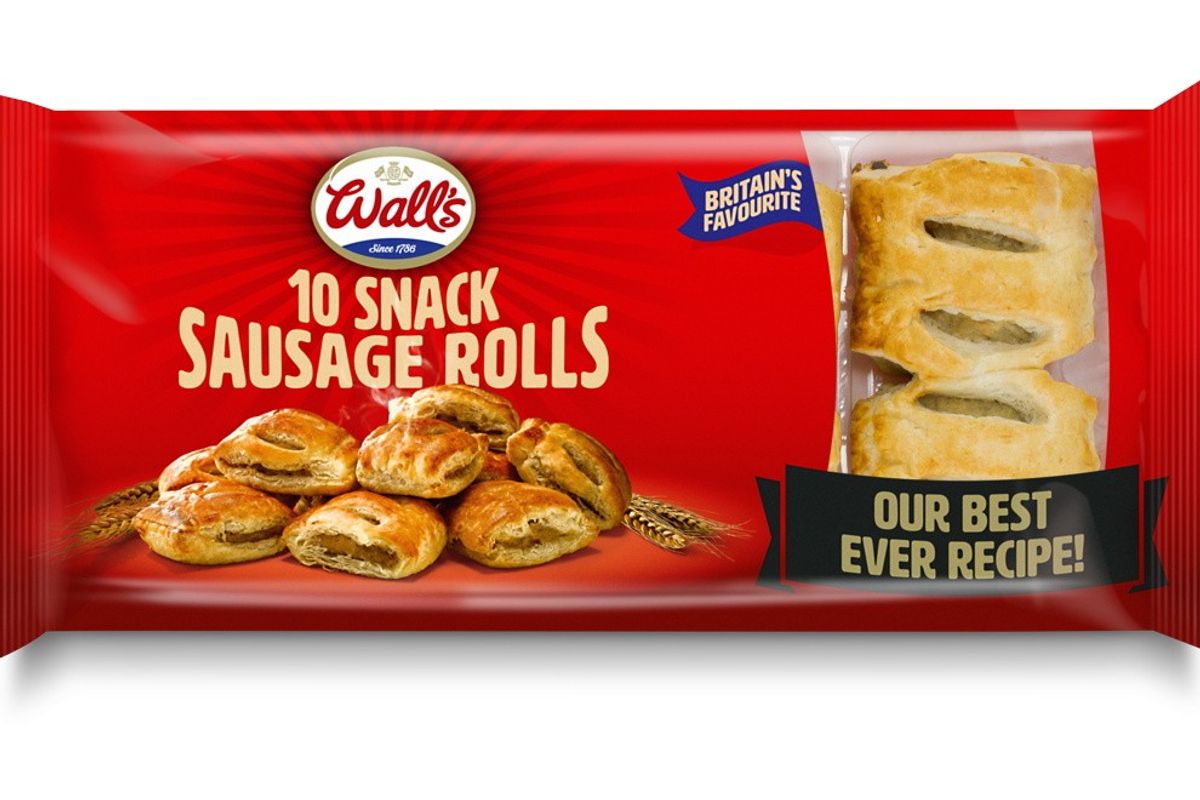 Wall’s Sausage Rolls unveils brand refresh with biggest recipe change in a decade