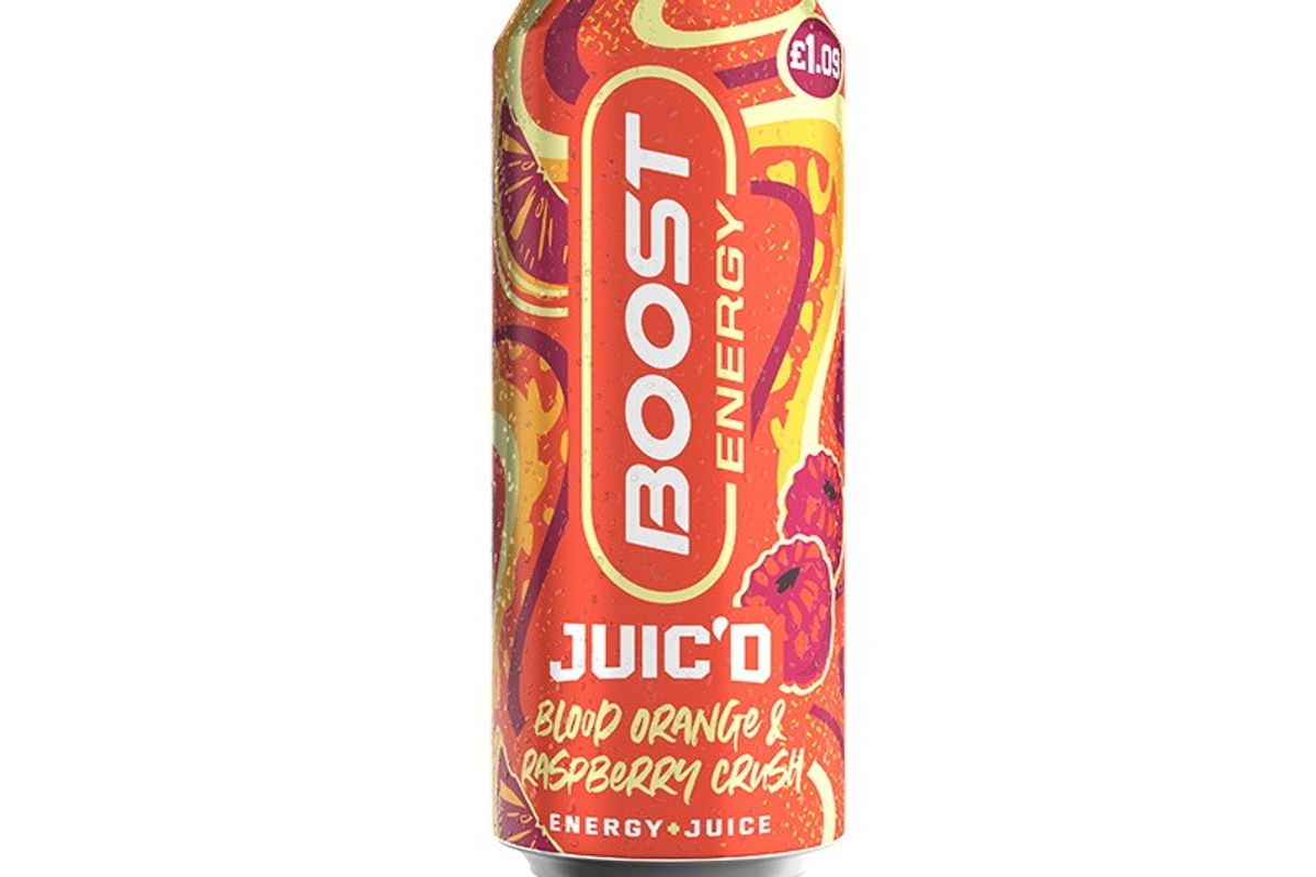 Boost adds Blood Orange & Raspberry Crush variant to 500ml Juic'd range