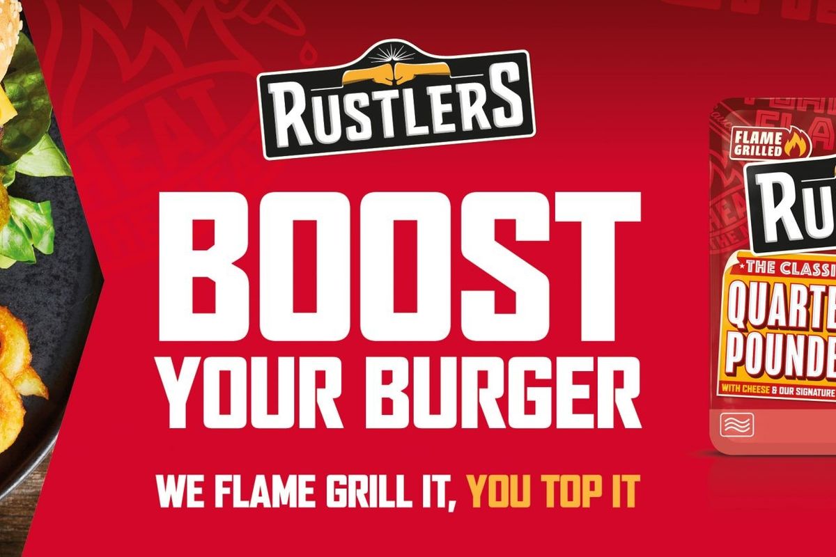 Rustlers launches ‘Boost Your Burger’ campaign