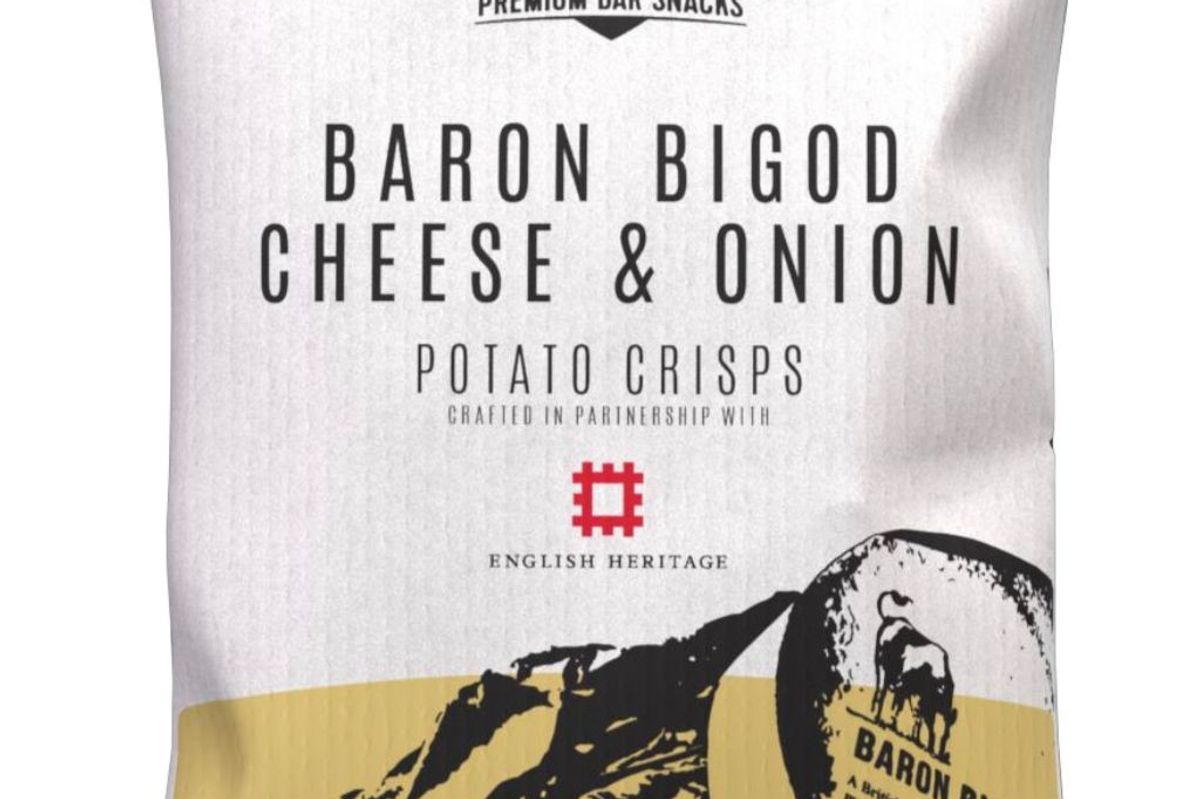 Made for Drink radically unhumbles Cheese & Onion crisps