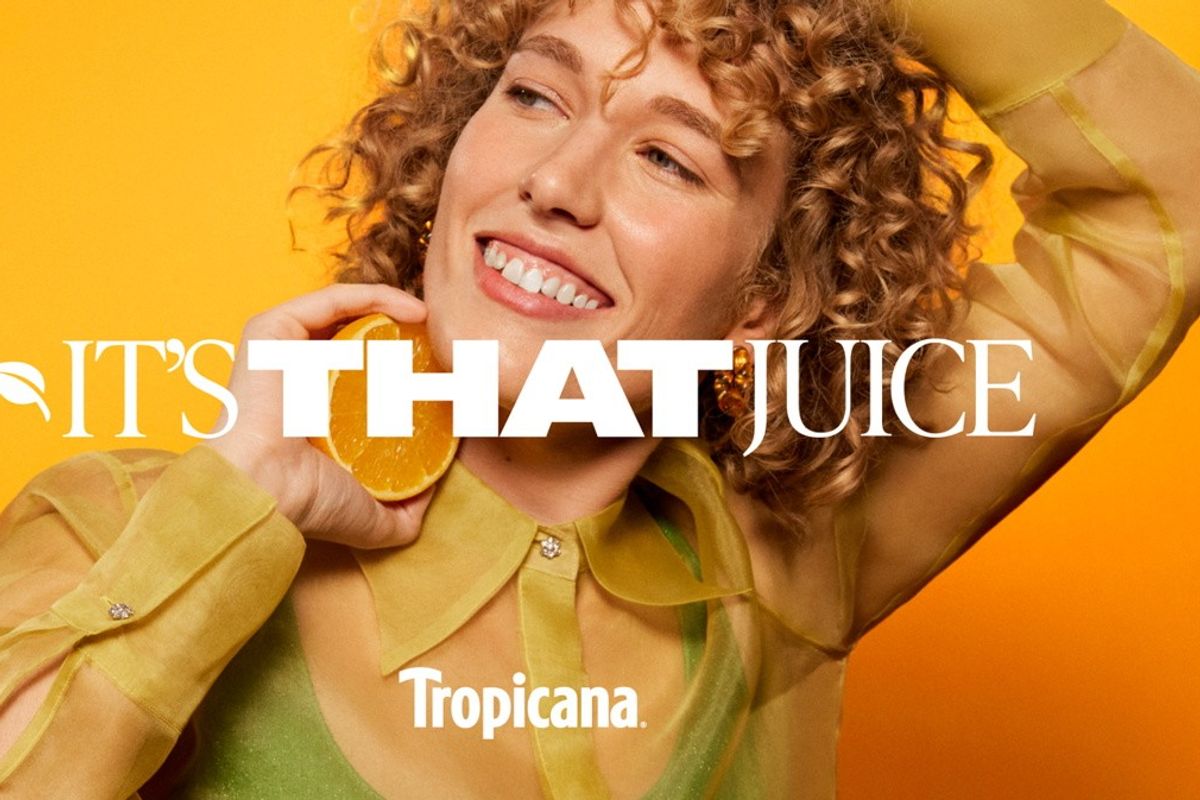 Tropicana unveils new campaign 'It's THAT Juice'