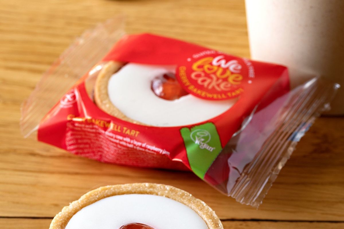 Bells Of Lazonby’s ‘We Love Cake’ launches its first vegan Cherry Bakewell tarts
