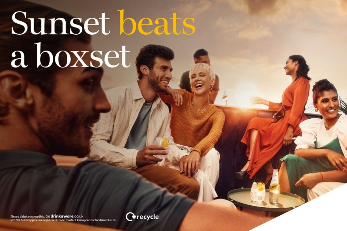 Schweppes unveils new brand platform and ‘Born Social’ campaign