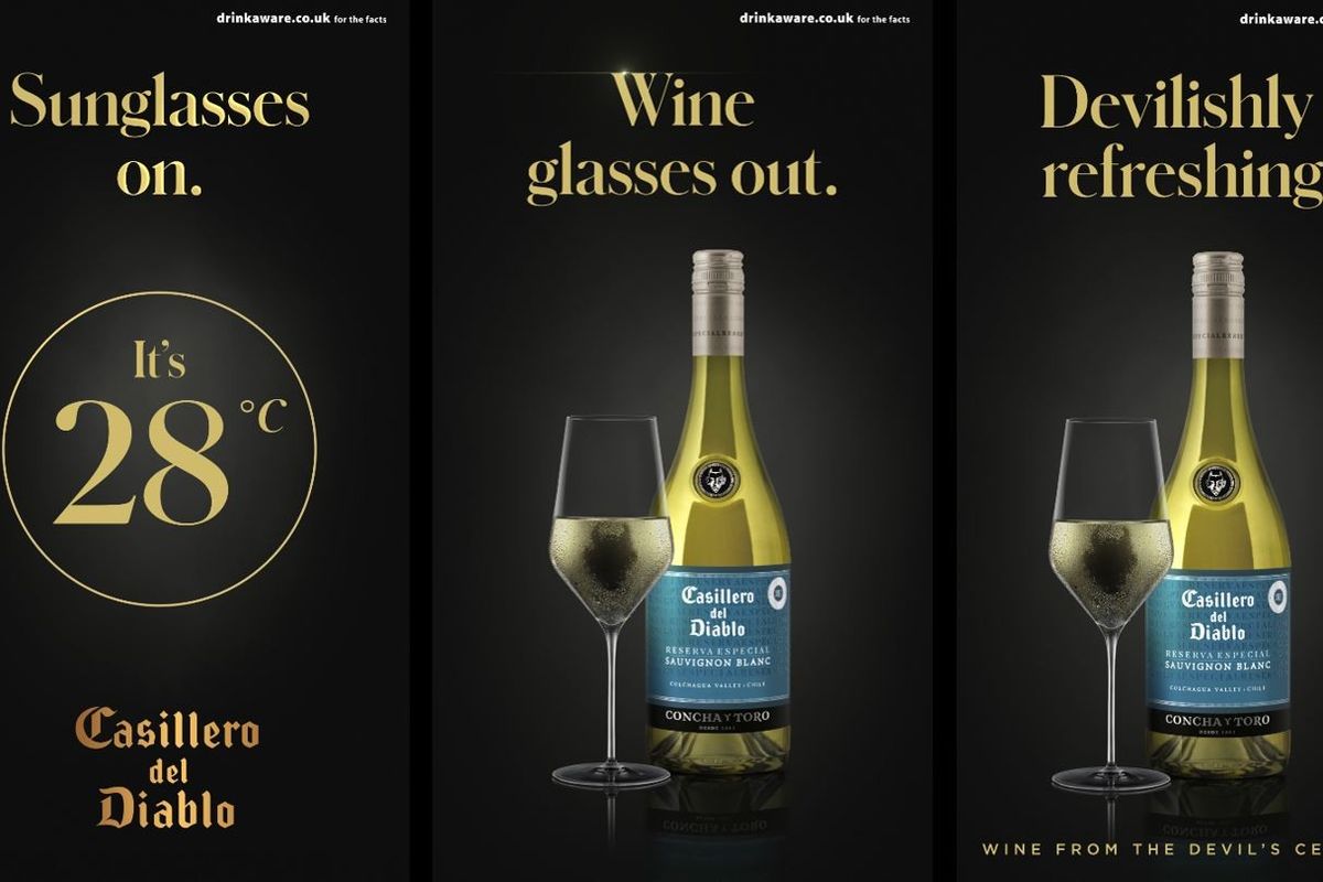 Casillero del Diablo's “Devilishly Refreshing” summer OOH campaign