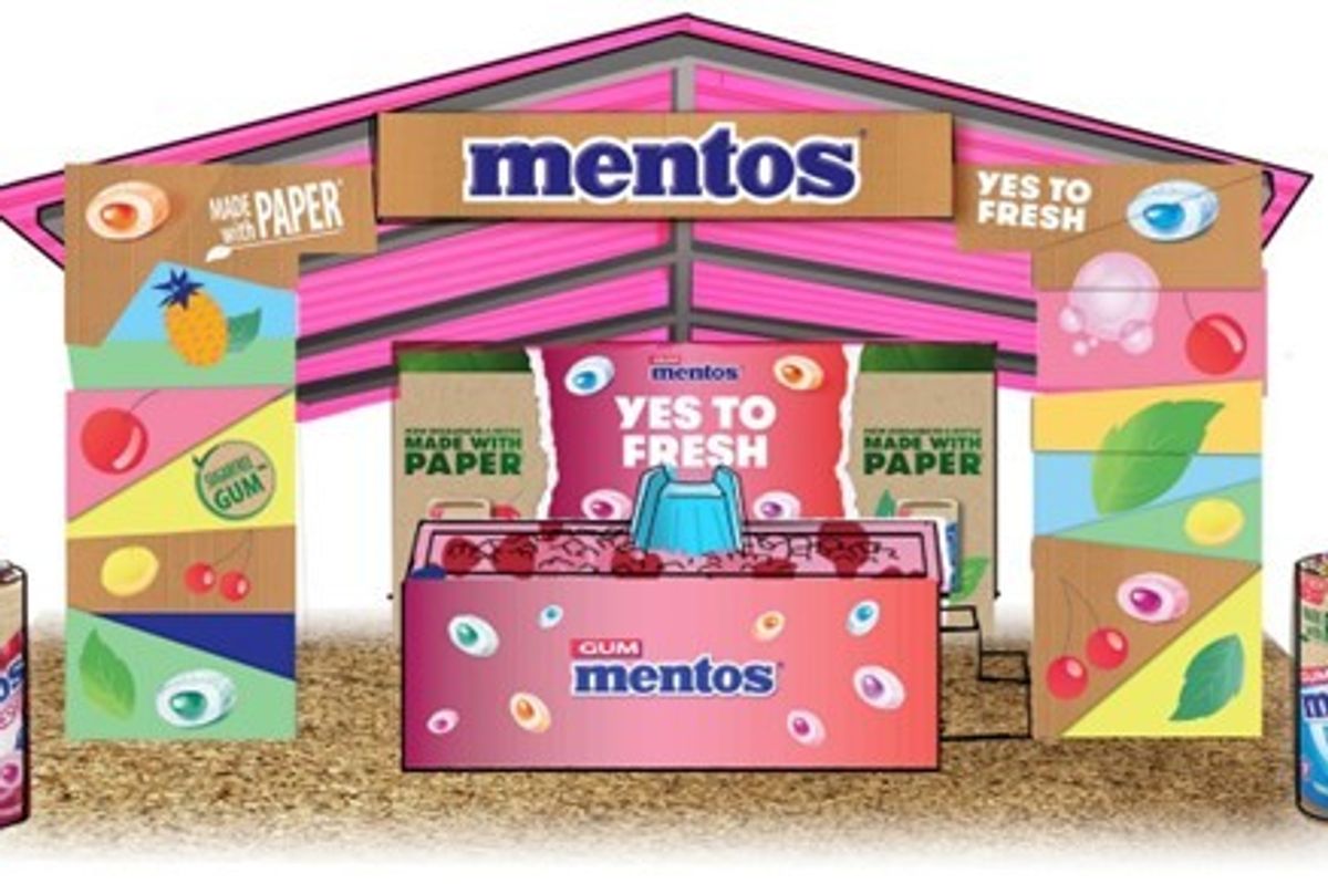 Mentos Pure Fresh Gum slides into Barcode Festival
