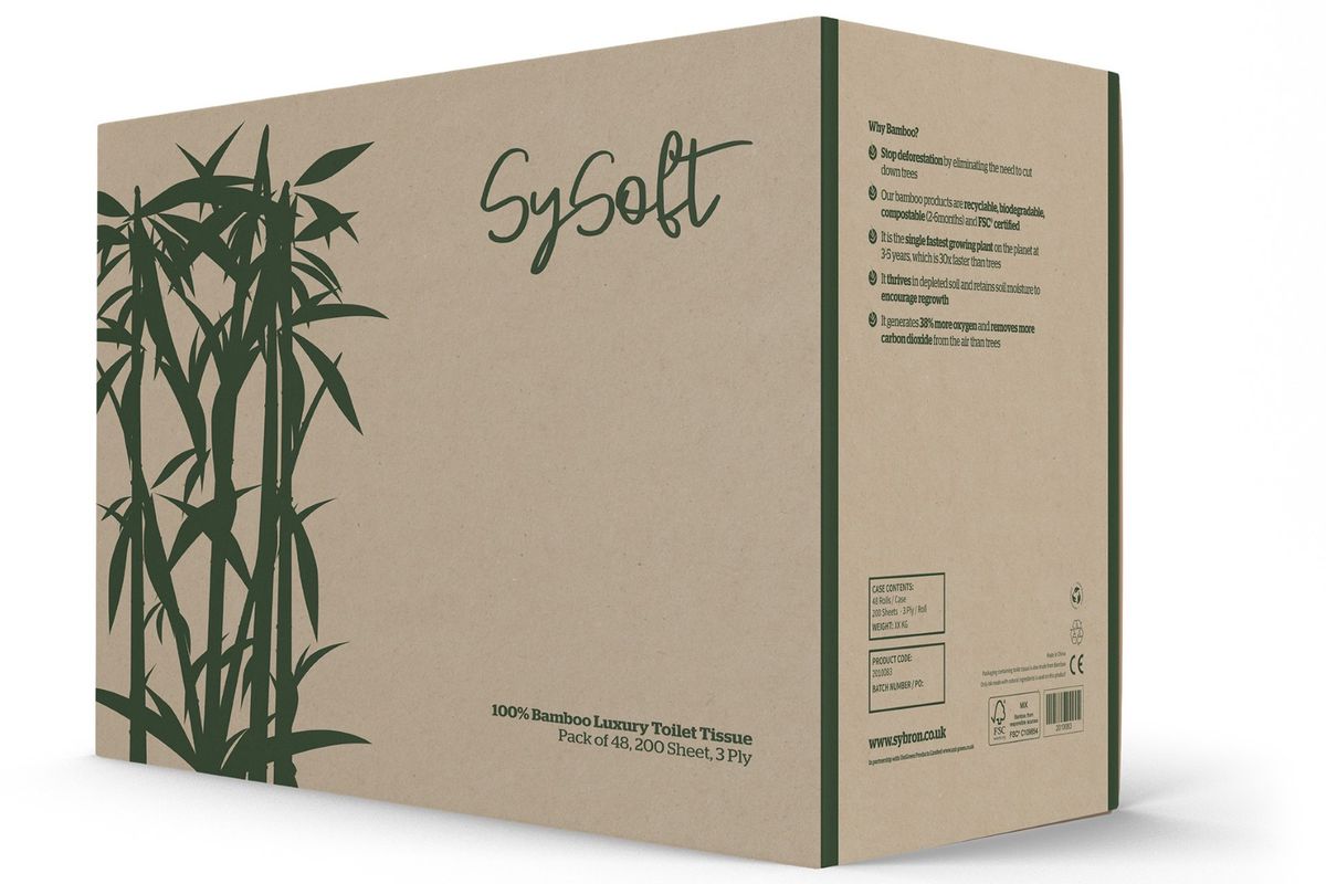 Sybron launches SySoft Luxury Bamboo Toilet Tissue