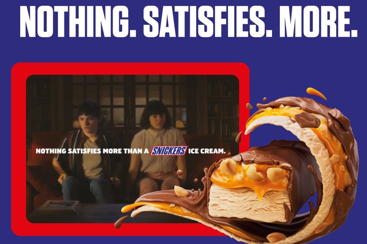 Snickers Ice Cream launches first ever UK TV campaign