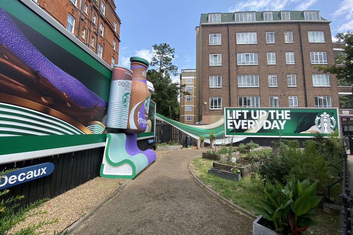 Starbucks chilled coffee media, sampling event for surging RTD category