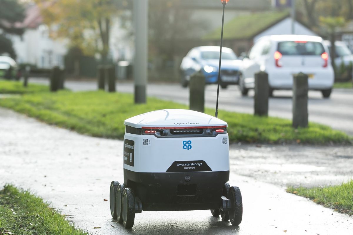 Co-op expands robot delivery service across Leeds
