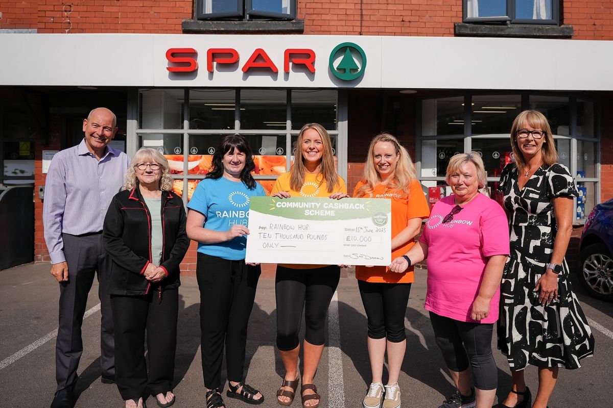 SPAR announces winners of 2023 UK £100k Community Cashback scheme