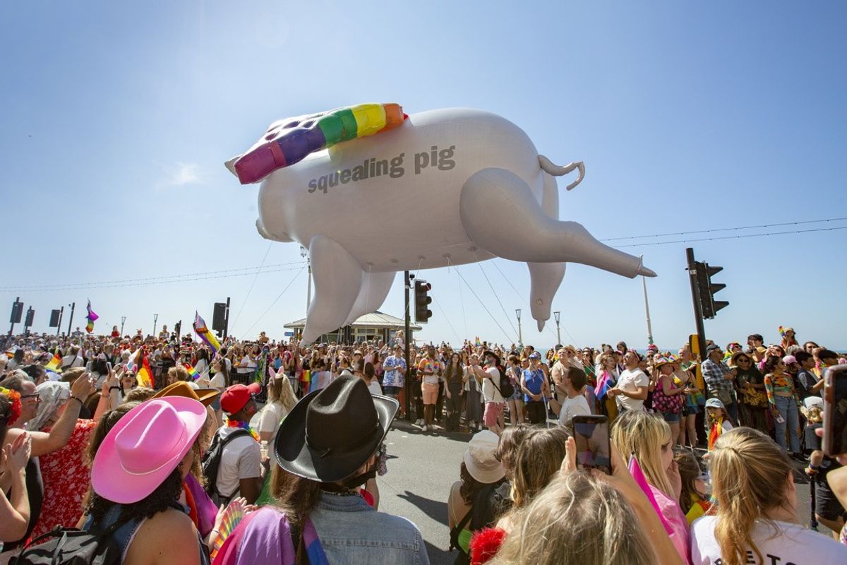 Squealing Pig returns to Brighton Pride in new summer campaign