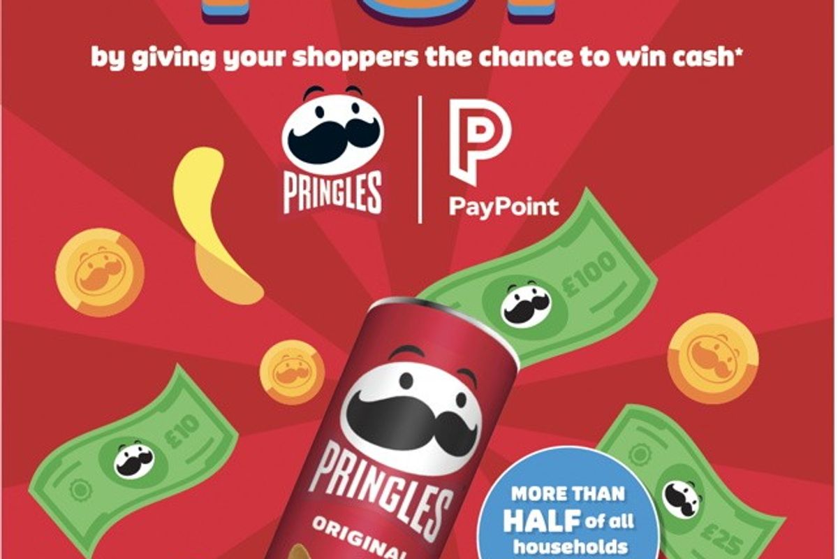 Pringles partners with PayPoint for new promotion offering daily cash prizes