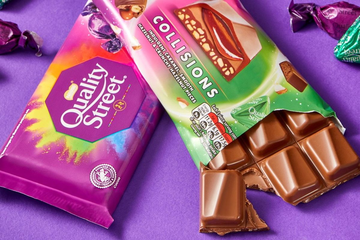 Quality Street unveils Collisions sharing bar combining two fan favourites
