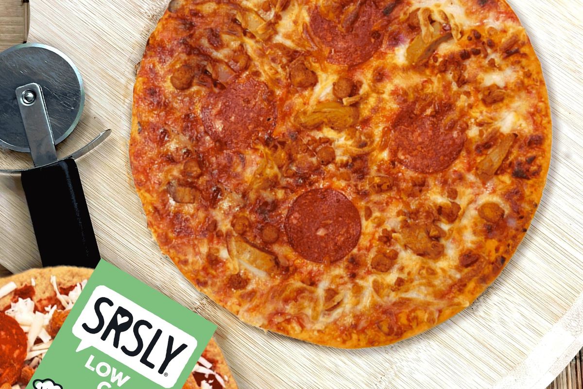 SRSLY low carb broadens pizza appeal with meat-free offer