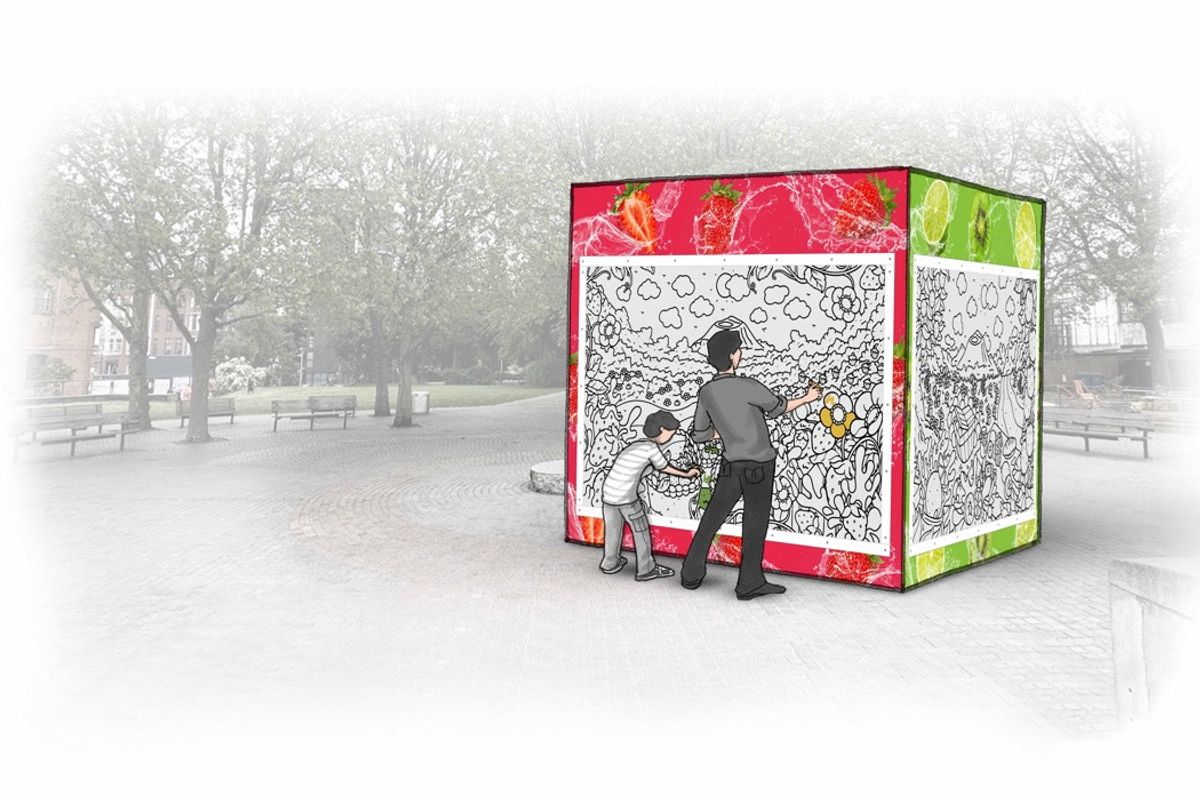 Volvic hosts family colouring event in London this weekend