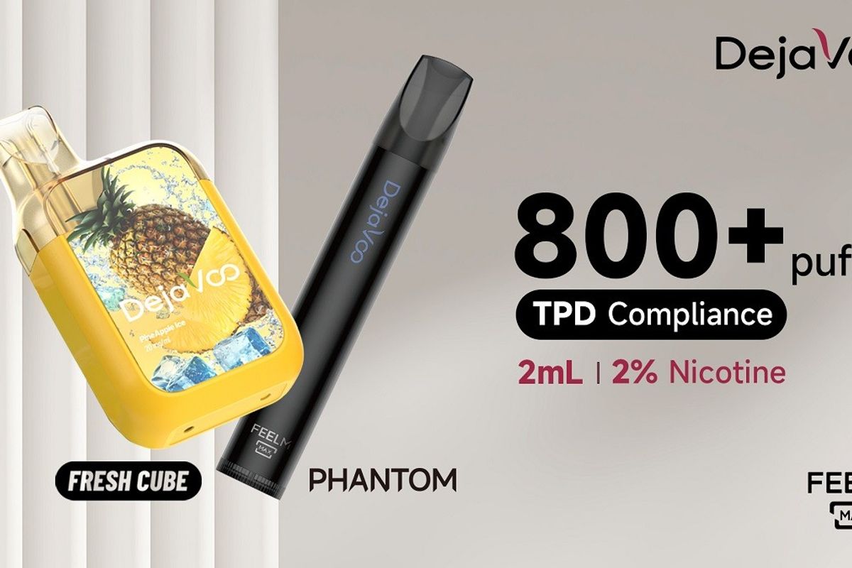 DejaVoo unveils new disposable vapes