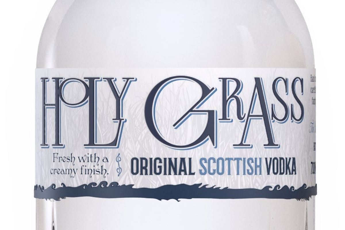Dunnet Bay Distillery launches new bottle, packaging for Holy Grass Vodka