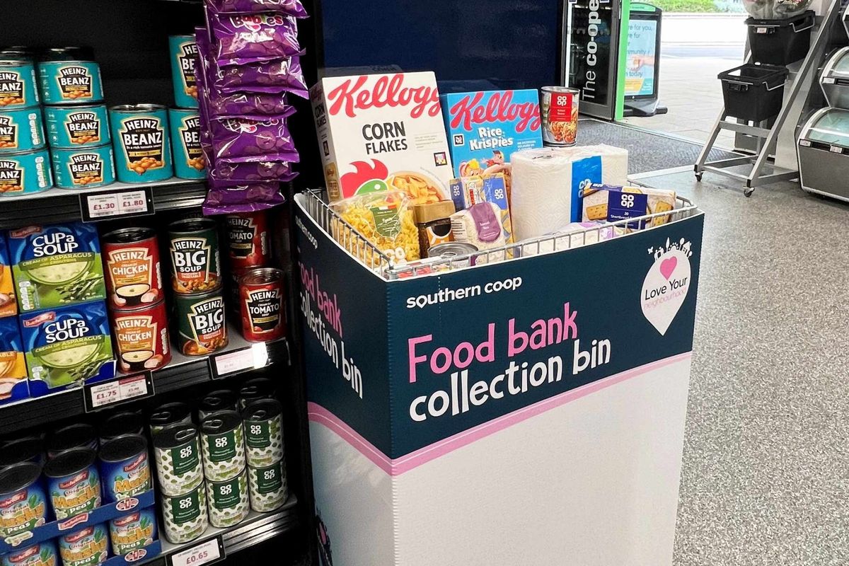 Shoppers raise thousands of pounds for local foodbanks