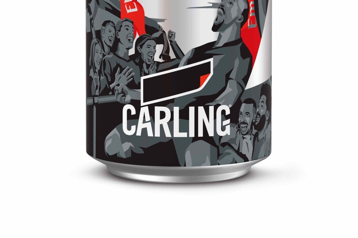 Carling launches limited-edition FA Cup-inspired cans