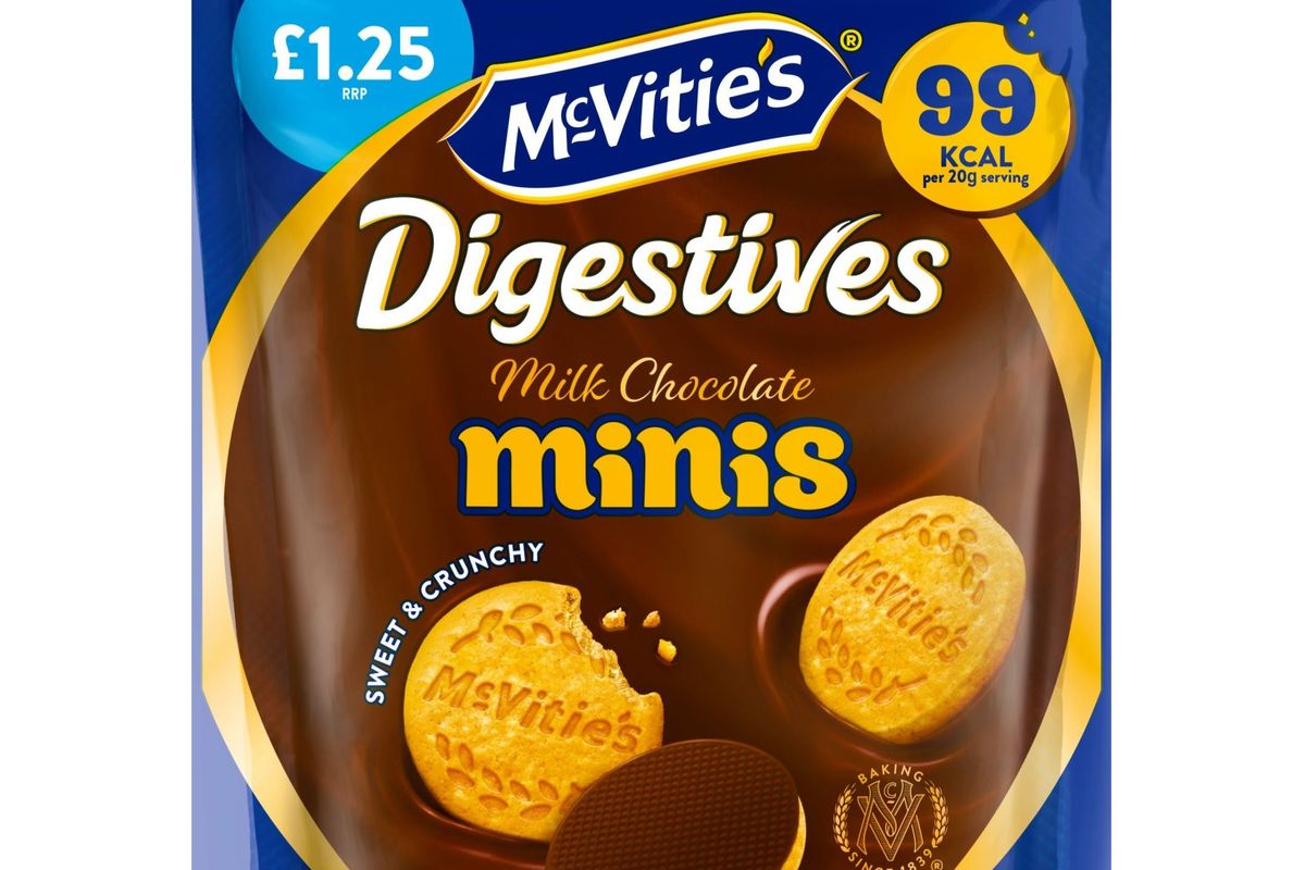 pladis launches bite-sized McVitie’s Digestives