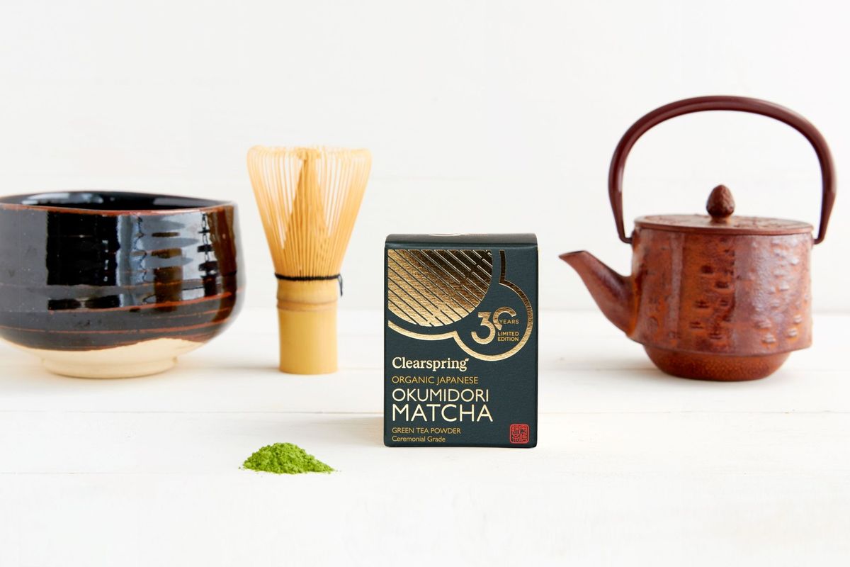 Clearspring launches 30th anniversary organic Okumidori Matcha