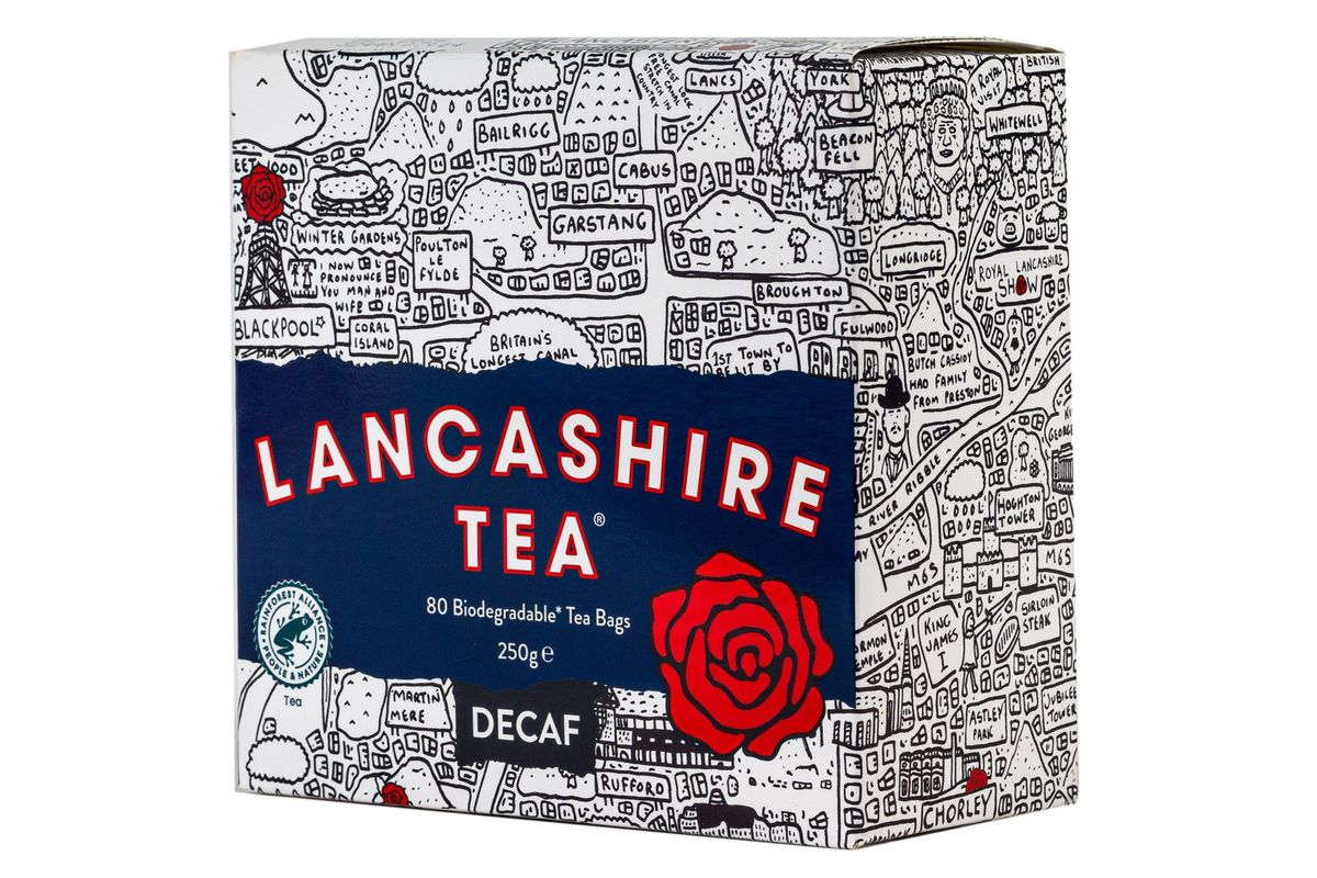 Lancashire Tea launches blue-badged Decaf blend