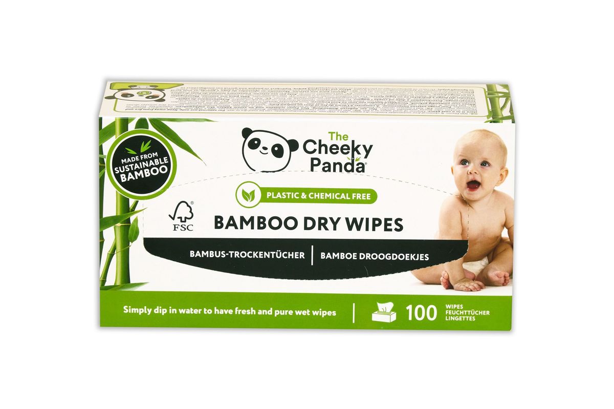 Cheeky Panda extends range with Dry Wipes box