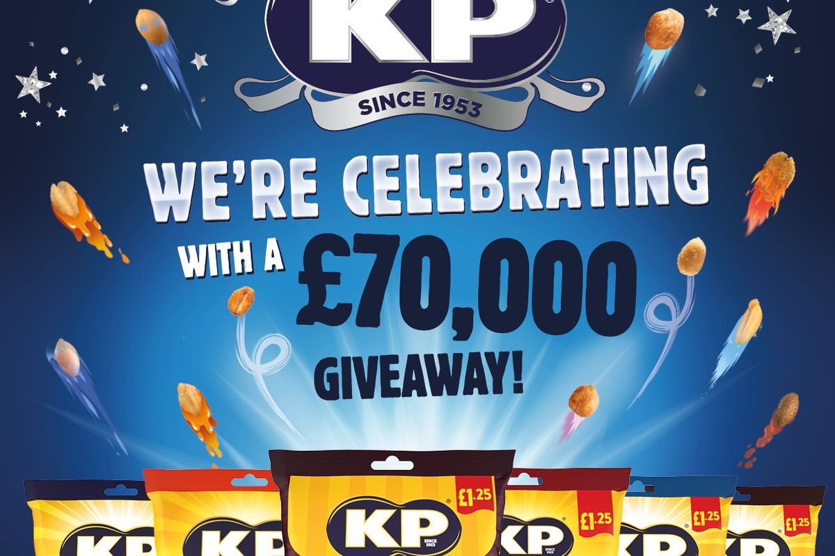 KP Snacks celebrates KP Nuts 70th anniversary with biggest ever retailer giveaway
