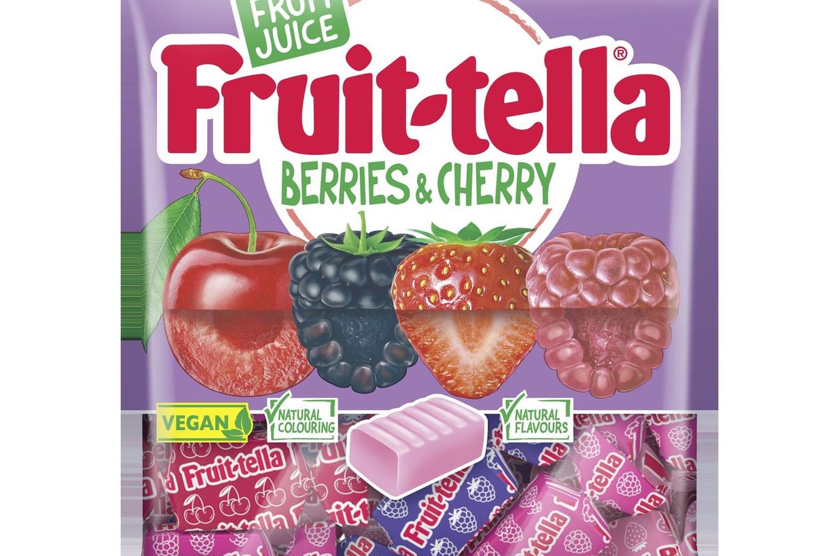 Fruit-tella goes vegan