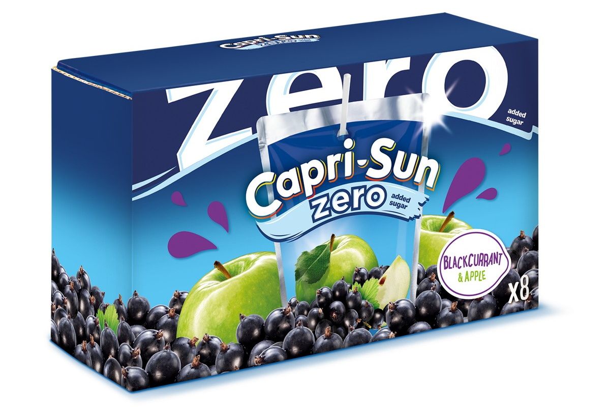 Capri-Sun launches Zero added sugar range in UK