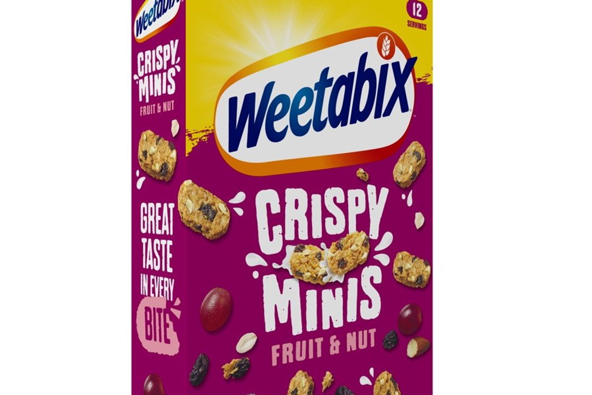 New-look Weetabix Crispy Minis appear on TV