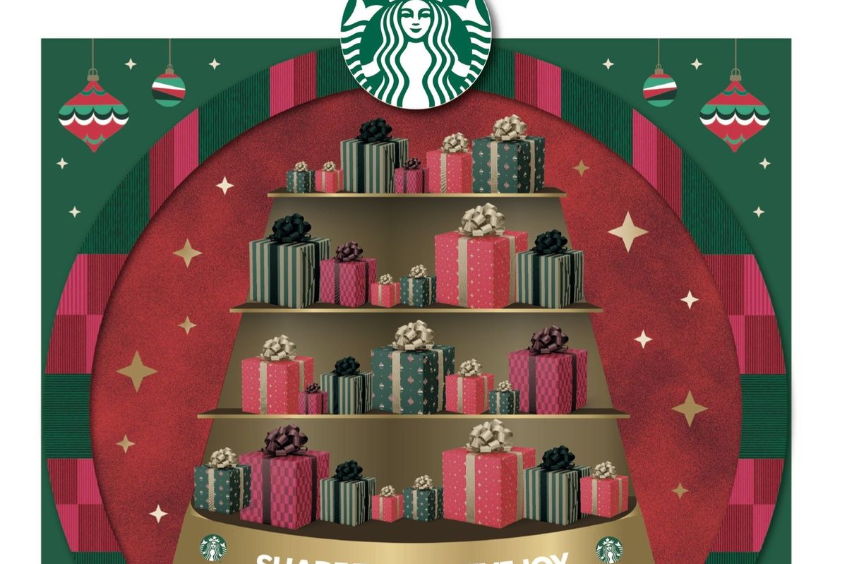 Starbucks Chilled Coffee extends sales through festive activation