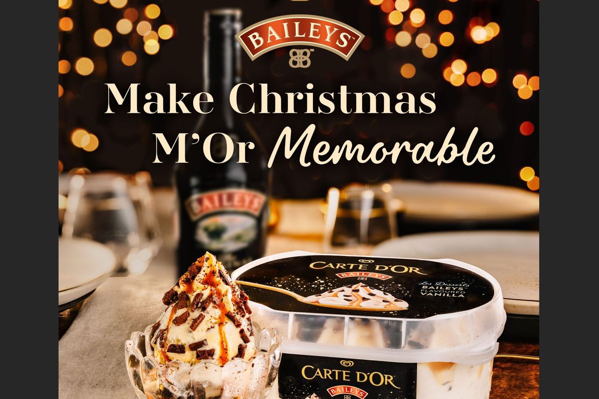 Carte D’Or partners with Baileys to create the perfect Christmas dessert