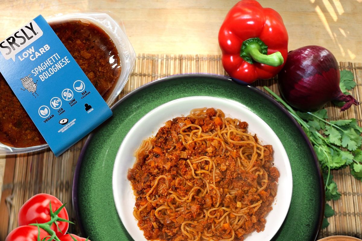 SRSLY Low Carb gives spaghetti bolognese a healthy spin