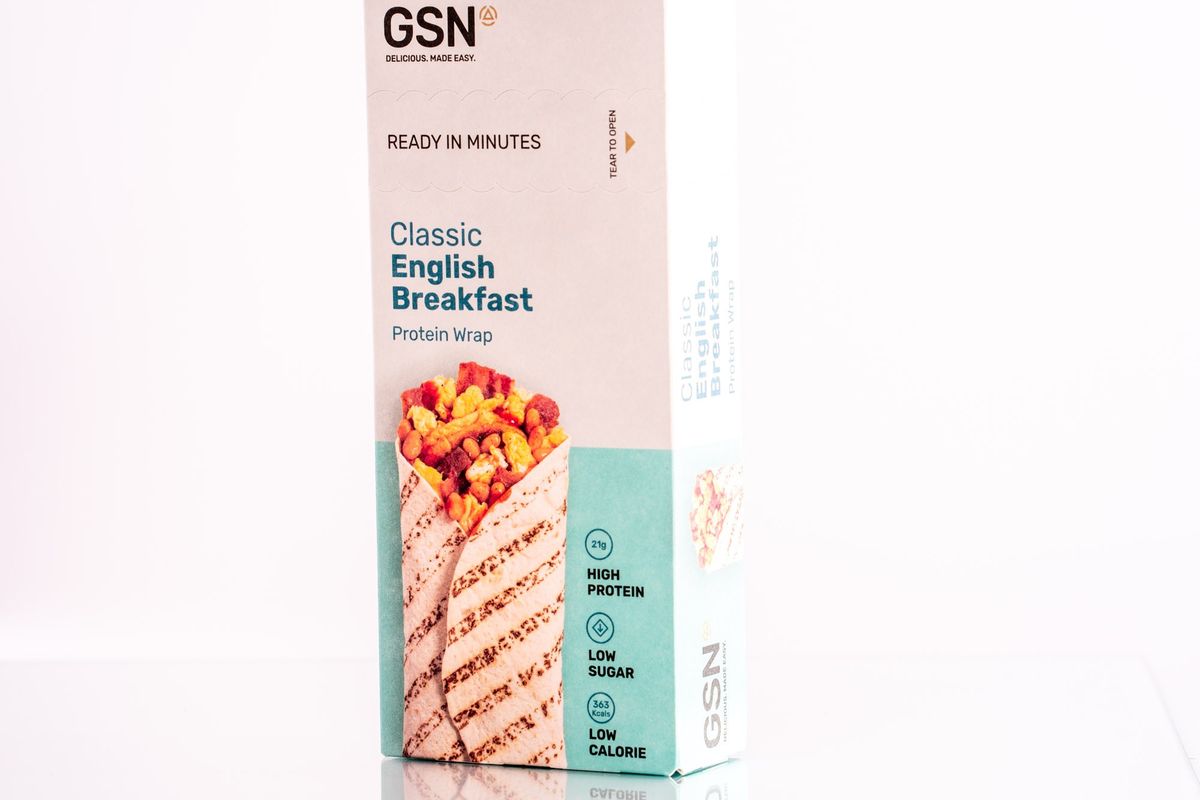 New Gold Standard Nutrition 'generously filled wraps'