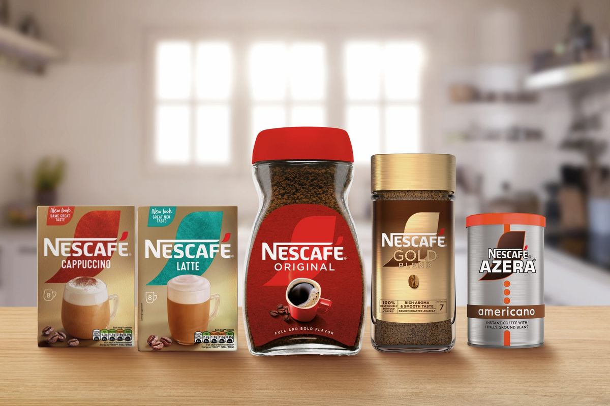 Nescafé unveils major rebrand and refreshed design
